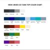 tank top color chart - The Last of Us Merch